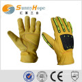 Gants de sécurité gants mécaniques gants de travail en cuir